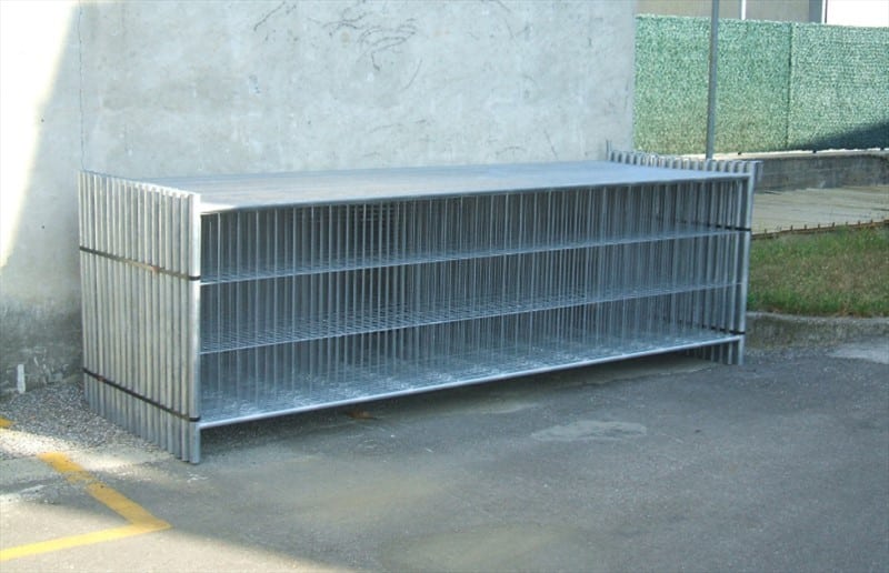 Clôtures ou barrière de chantier type HERAS 1100Mm