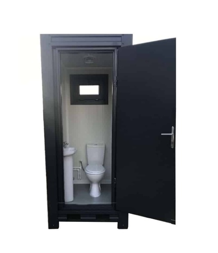 [Wc-S1.10x1.20x2.35m] Cabine WC individuelle en (WC-S) Raccordable